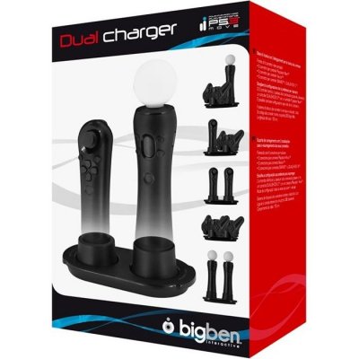 BIGBEN. ACCESS Dual dock 2-in-1 syst&egrave;me d'alimentation pour PS Move