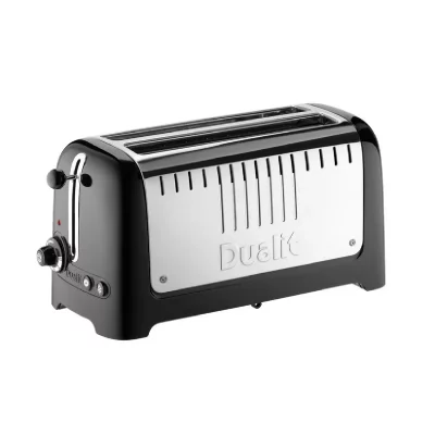 DUALIT  - grille pain 2 fentes 2000w noir/inox 46065 - lite xl 46065