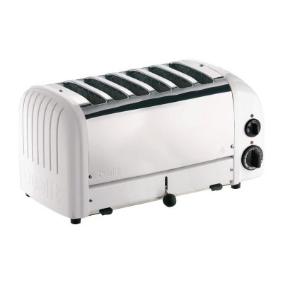 DUALIT  Grille-Pain 6 Tranches Blanc