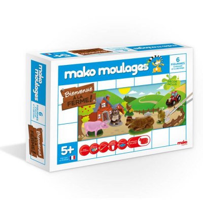 MAKO CREATIONS DUJARDIN Moulages ferme 6 moules - 39011