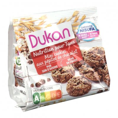 DUKAN  Mini cookies aux p&eacute;pites de chocolat