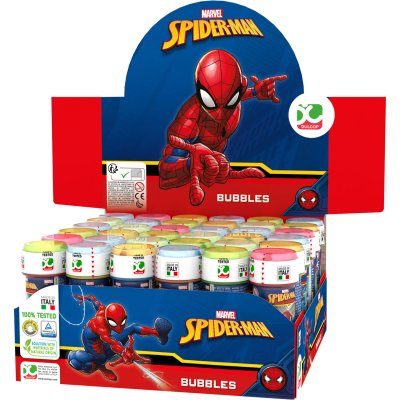 GENERIQUE DULCOP Spiderman Spider-Man Bulles de Savon, 985130, Bleu