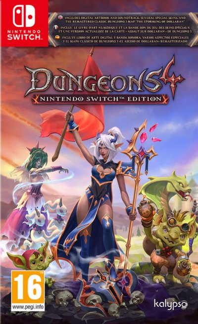 MDF MICROIDS DISTRIBUTION Dungeons 4 Deluxe Edition SWITCH 