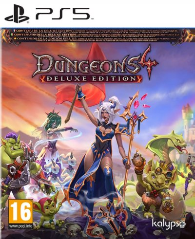 Dungeons 4 - Jeu Xbox Series X - Edition Deluxe
