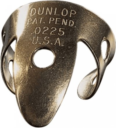 JIM DUNLOP Dunlop 33p0225 - pack de 5 onglets doigt nickel 0,0225