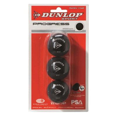 DUNLOP  3Bbl Progress Blister de 3 Balles Mixte Adulte