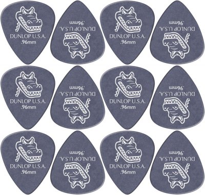 DUNLOP  417P96 Player's Pack de 12 M&eacute;diators 0,96 mm