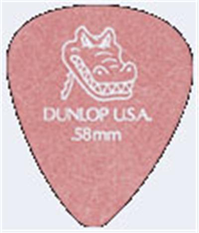 DUNLOP  417R58 Sachet de 72 M&eacute;diators 0,58mm