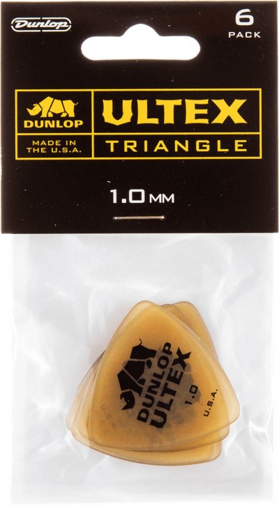 JIM DUNLOP Dunlop 426p100 - Player's Pack De 6 Mediators Ultex Triangle 1.00mm