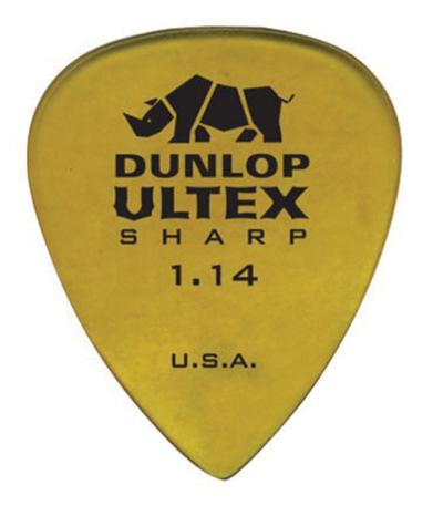 DUNLOP  433R114 Sachet de 72 M&eacute;diators 1,14 mm