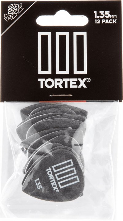 JIM DUNLOP Dunlop 462P135 Player's Pack de 12 M&eacute;diators 1,35 mm