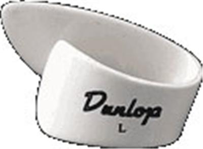 DUNLOP  9002 Sachet de 12 Onglets de pouce Medium Blanc