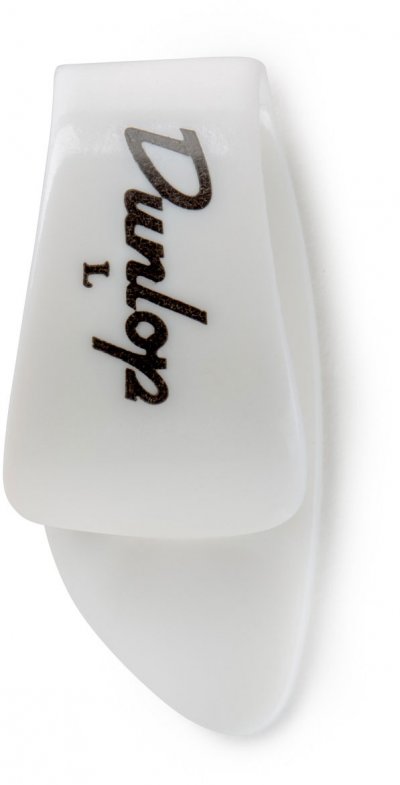 DUNLOP  9013 Sachet de 12 Onglets de pouce Gaucher Large Blanc