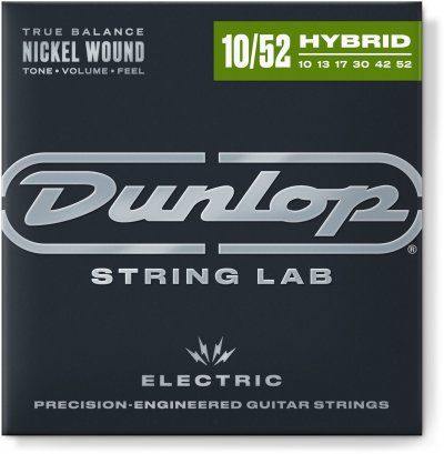 DUNLOP  Den1052 Jeu De Cordes Guitare &Eacute;lectrique Light-Heavy
