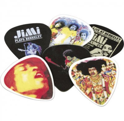 DUNLOP  Jh-Pt01m Bo&icirc;te Avec M&eacute;diators Jimi Hendrix Experienced