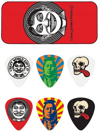 DUNLOP  Jvhpt01m John Van Hamersveld Johnny Face Bo&icirc;te De M&eacute;diators