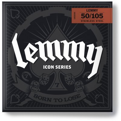 DUNLOP  Lks50105 Lemmy Signature 50-105 - Jeu Cordes Guitare Basse
