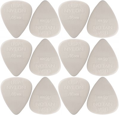 DUNLOP  Nylon Standard M&eacute;diators 0,46 Mm Cr&egrave;me (12x)