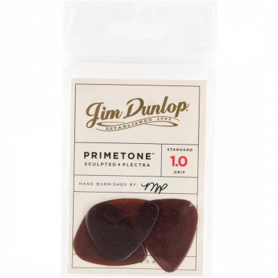 DUNLOP  Primetone Standard Grip Pick 1.00mm lot de 12 m&eacute;diators
