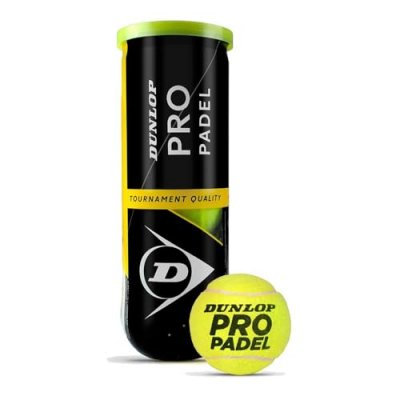 DUNLOP  Pro Padel Padel Balls Jaune,Noir 3 Balls