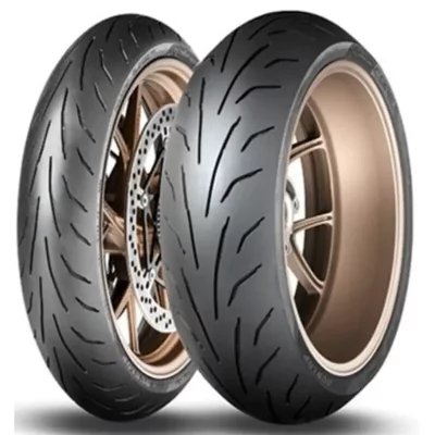 DUNLOP  Qualifier Core (73w) Tl Rear Tire Noir 180 / 55 / R17