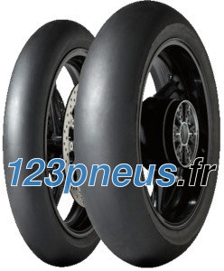 DUNLOP  S-Slick ( 100/90-12 TL Compos&eacute; de caoutchouc SOFT, Roue avant )