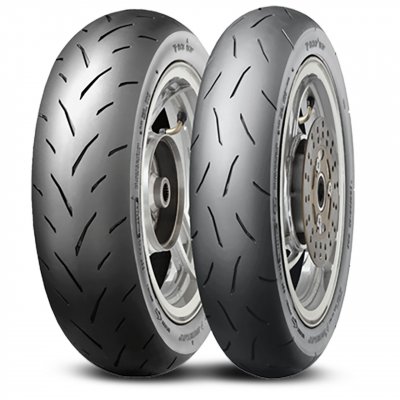 DUNLOP  Tt93 Go 56j Tl Scooter Front Or Rear Tire Noir 100 / 90 / R10