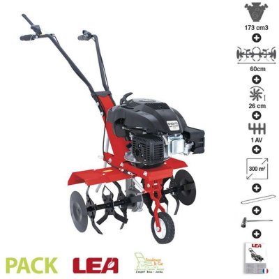 LEA Dunsch - Motoculteur &agrave; essence LE41175-60W de 5,5 cv