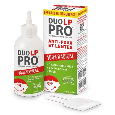DUO LP PRO Duo Lp-Pro Lotion 150 ml - Bo&icirc;te 1 Flacon de 150 ml + 1 Peigne