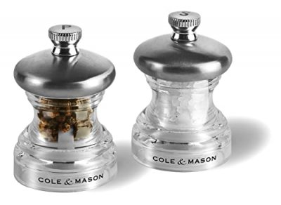 COLE & MASON Duo Moulins &Agrave; Poivre Et Sel  Button
