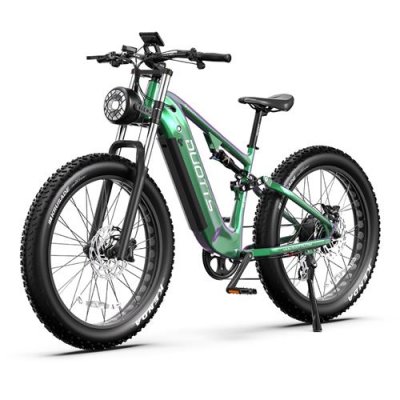  Duotts E26 V&eacute;lo &eacute;lectrique - 750W 48V20AH 26*4.0 - Vert Violet