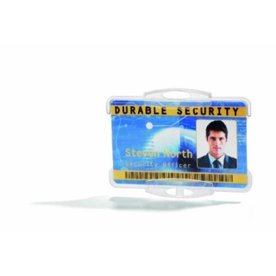 DURABLE  891819 Boite de 10 Porte-cartes ouverts 54 x 85 mm sans attache