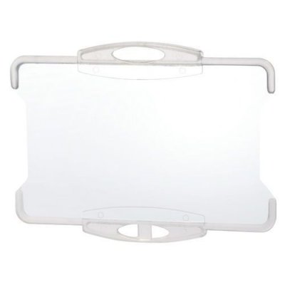 DURABLE  Badge rigide ouvert  sans attache pour 2 cartes - Bo&icirc;te de 10
