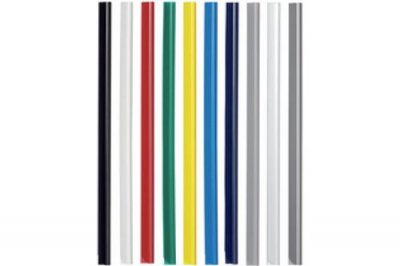 DURABLE  Baguette &agrave; relier, format A4, &eacute;paisseur: 6 mm