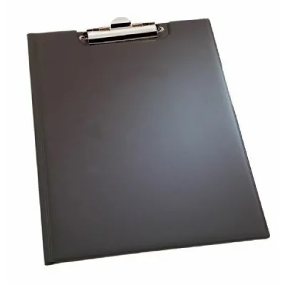 GENERIQUE Durable durable porte-bloc, a5, noir, en pvc souple noir