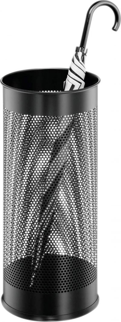 DURABLE   porte-parapluie en m&eacute;tal, rond, noir noir