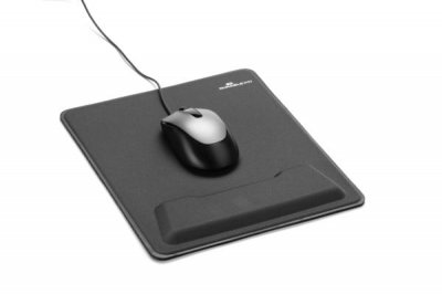 DURABLE   tapis de souris ergotop, avec repose-poignet noir 