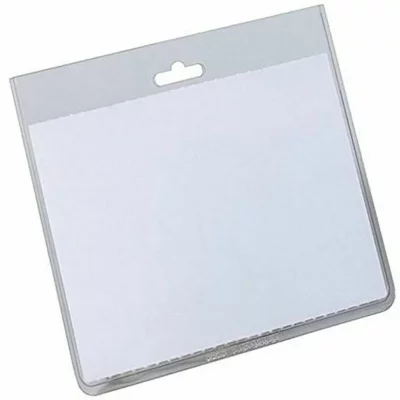 DURABLE  Pochette porte-badge ferm&eacute;e bo&icirc;te de 20