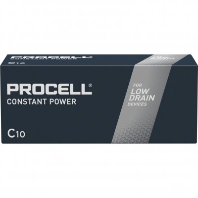 DURACELL  10 Piles Alcalines C / LR14  Procell Intense