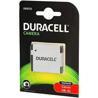 DURACELL  Canon Nb-6l 1000mah 3.7v Lithium Battery Argent&eacute;