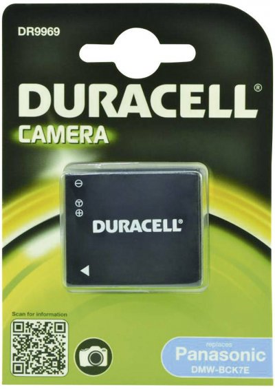 DURACELL  Panasonic Dmw-bck7e 700mah 3.7v Lithium Battery Argent&eacute;