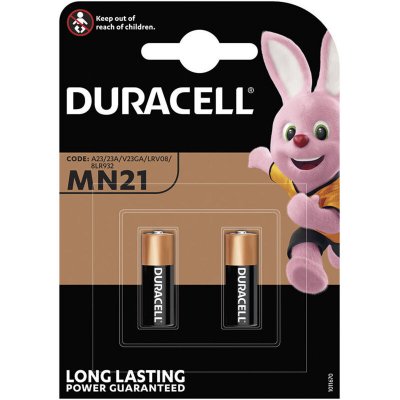 DURACELL  Pile Alcaline Mn21 12v 2 Unit&eacute;s One Size Silver