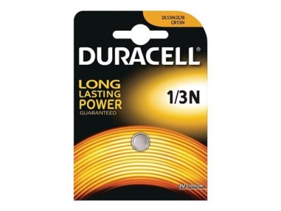DURACELL  Pile lithium""Photo"" 1/3 N (CR1/3N/2L76) 3V Blister de 1