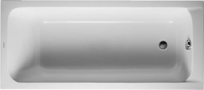 Duravit D-Code Baignoire rectangulaire encastr&eacute;e, 700096000000000