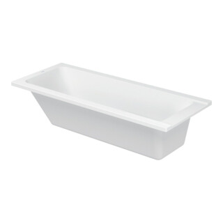 Duravit D-Code Baignoire rectangulaire encastr&eacute;e, 700098000000000,