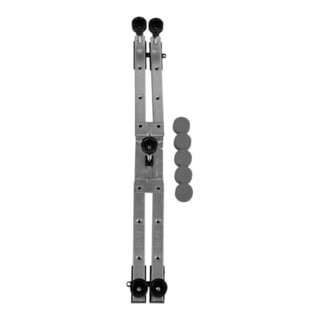DURAVIT  Pied de receveur de douche 70x70cm, gris, r&eacute;glable 10-18,5cm