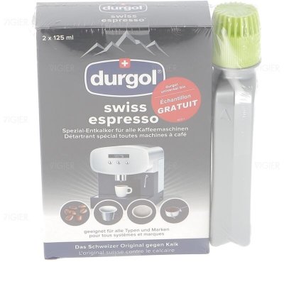 DURGOL  Swiss espresso 2x125ml Entretien cafeti&egrave;re et expresso
