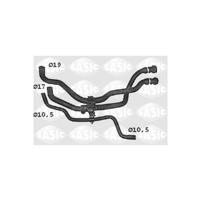 SASIC Durites radiateur  SWH4308 (X1)