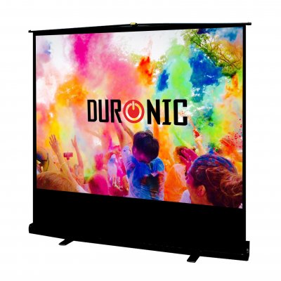 DURONIC  FPS80 /43 Ecran de projection &agrave; pi&egrave;tement / autoportatif de 80 pouces 4:3 - 4K Full HD 3D