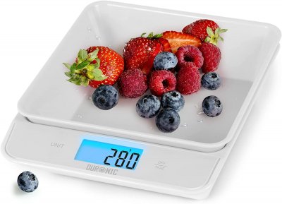 DURONIC  ks100 we balance de cuisine num&eacute;rique avec bol d&eacute;montable - 5 kg